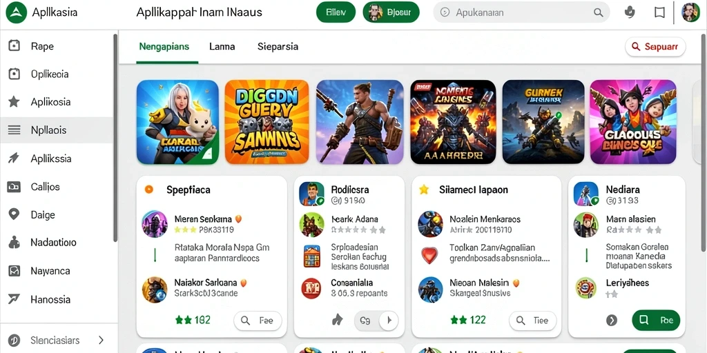Tampilan antarmuka yang ramah pengguna dan mudah dinavigasi.