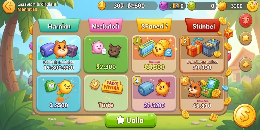 Level yang menantang dengan desain yang kreatif.
