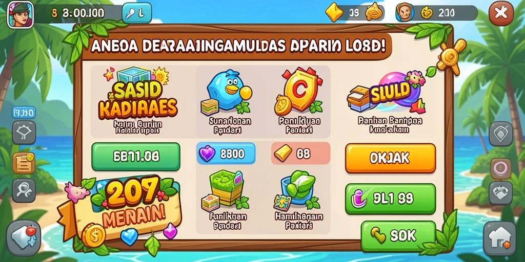 Level-level menantang yang penuh kejutan.