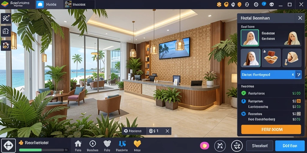 Karakter-karakter unik yang dapat dimainkan.