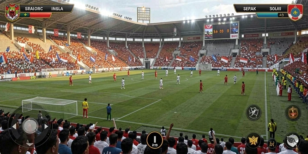 Fitur multiplayer yang memungkinkan permainan bersama teman.