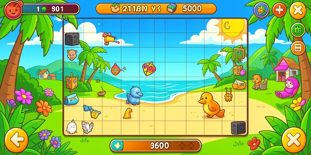 Fitur interaksi sosial antar pemain dalam game.
